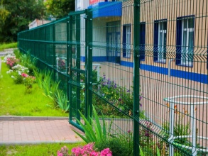 3D заборы для детского сада 80 метров фото в Зеленоградском
