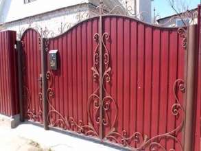Калитка - пример 1 фото в Зеленоградском