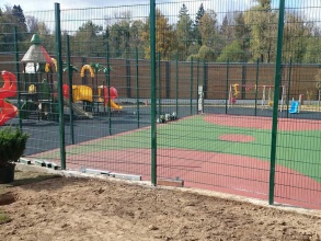 Забор на детскую площадку 50 метров фото в Зеленоградском